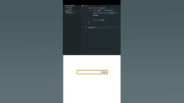 Copiar texto a tu clipboard desde un input text usando #javascript #programacion #dev #shorts