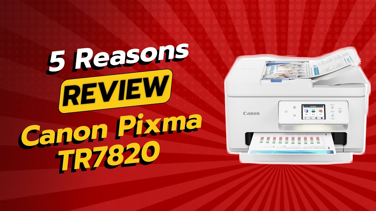 Canon PIXMA TR7820 📉 | 5 Reasons Why NOT to Buy!