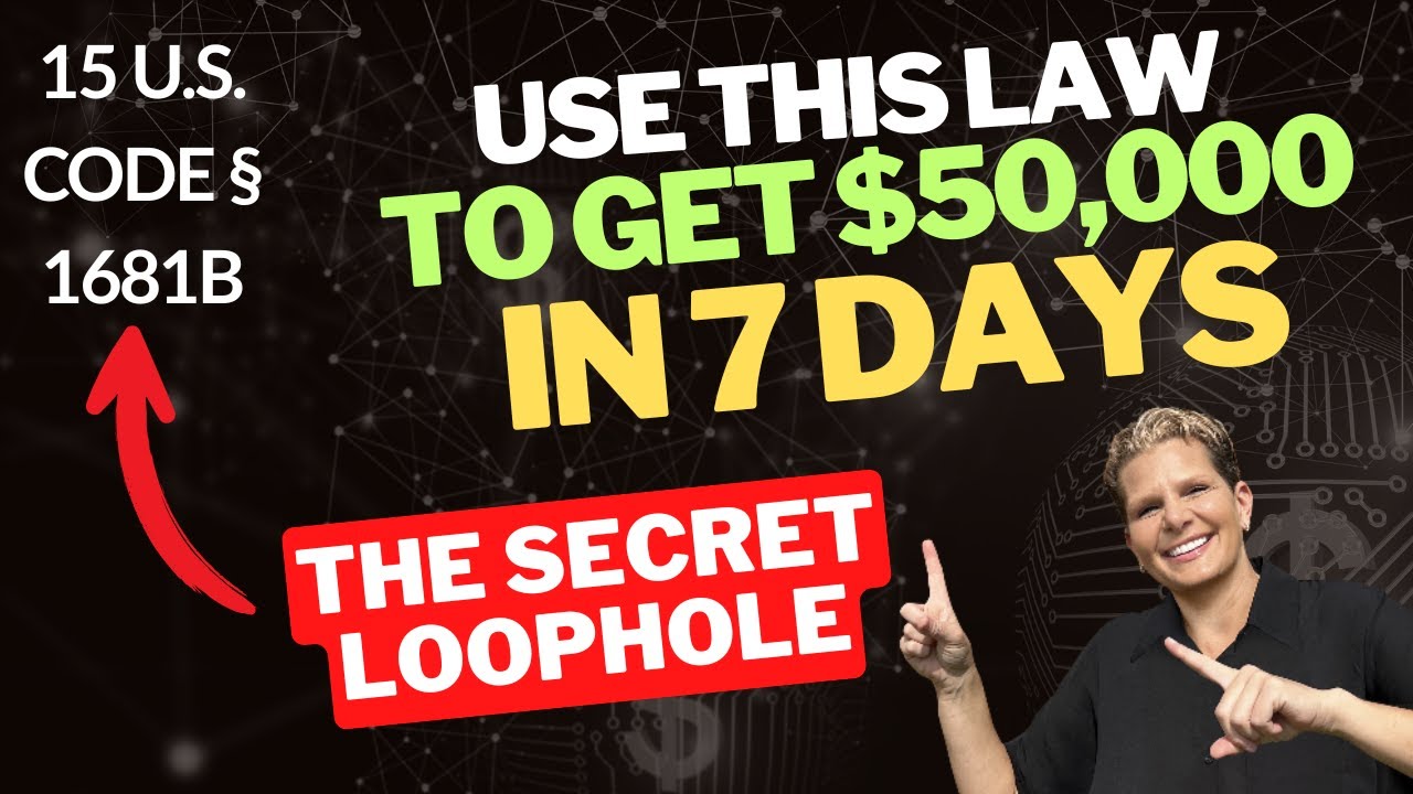 This ONE SECRET LAW Can Get You $50K