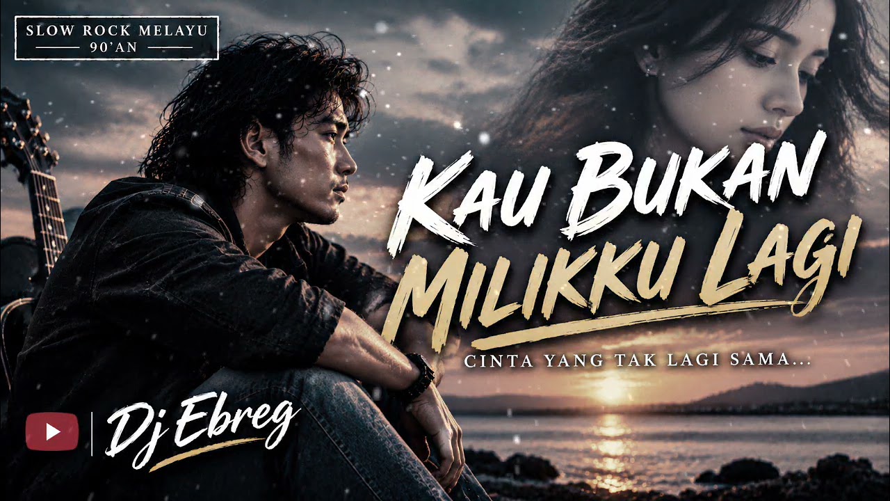 KAU BUKAN MILIKKU LAGI – Slow Rock Melayu 90-an | Lagu Cinta Penuh Luka | @DjEbreg 