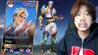 REVIEW SKIN SPECIAL CHOU GRATIS SPESIAL ULANG TAHUN MLBB YANG KE 10