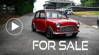 SOLD! FOR SALE $50K 1966 Austin Mini Cooper S