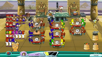Diner Dash (Expansion): Flo Through Time - Level #20 - Pharaoh