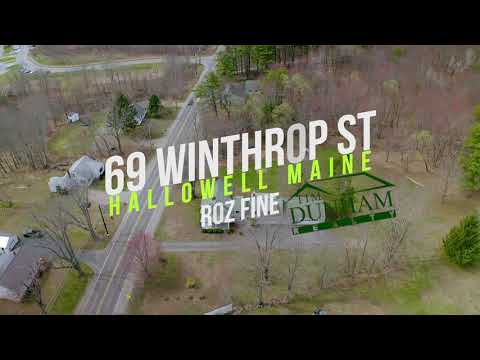 69 Winthrop Street, Hallowell, ME home video tour