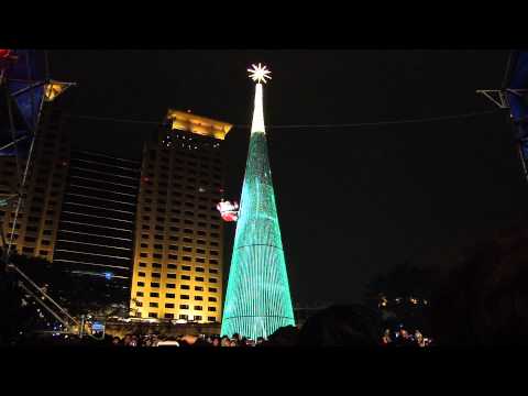 121223 新北市歡樂耶誕城 - 聖誕樹動畫