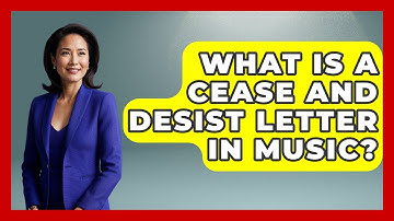 What Is A Cease And Desist Letter In Music? - Hip Hop Gurus