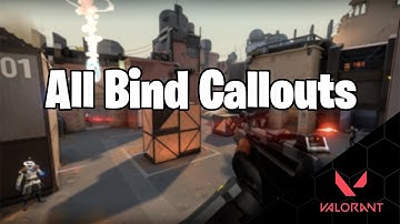 All Callouts For Bind -- Valorant Map Guide