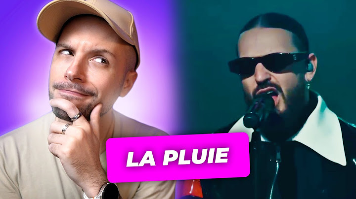 SCH - La Pluie | REACTION