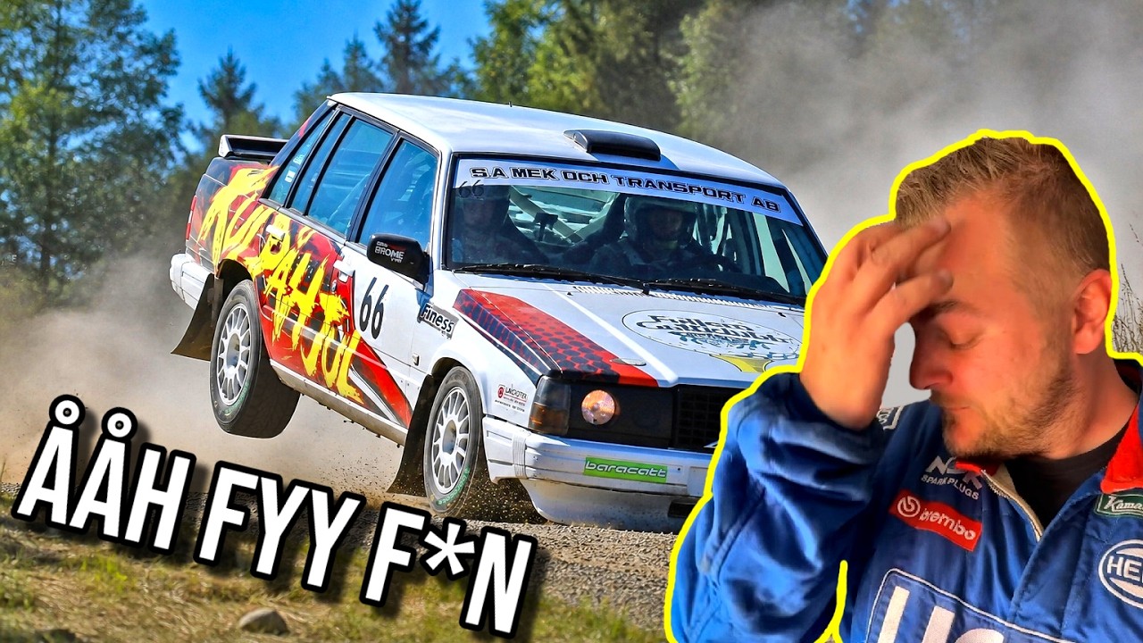 HOPPAR SÖNDER NYA RALLYBILEN PÅ VIOLENRALLYT 2026 - [VLOGG #843]