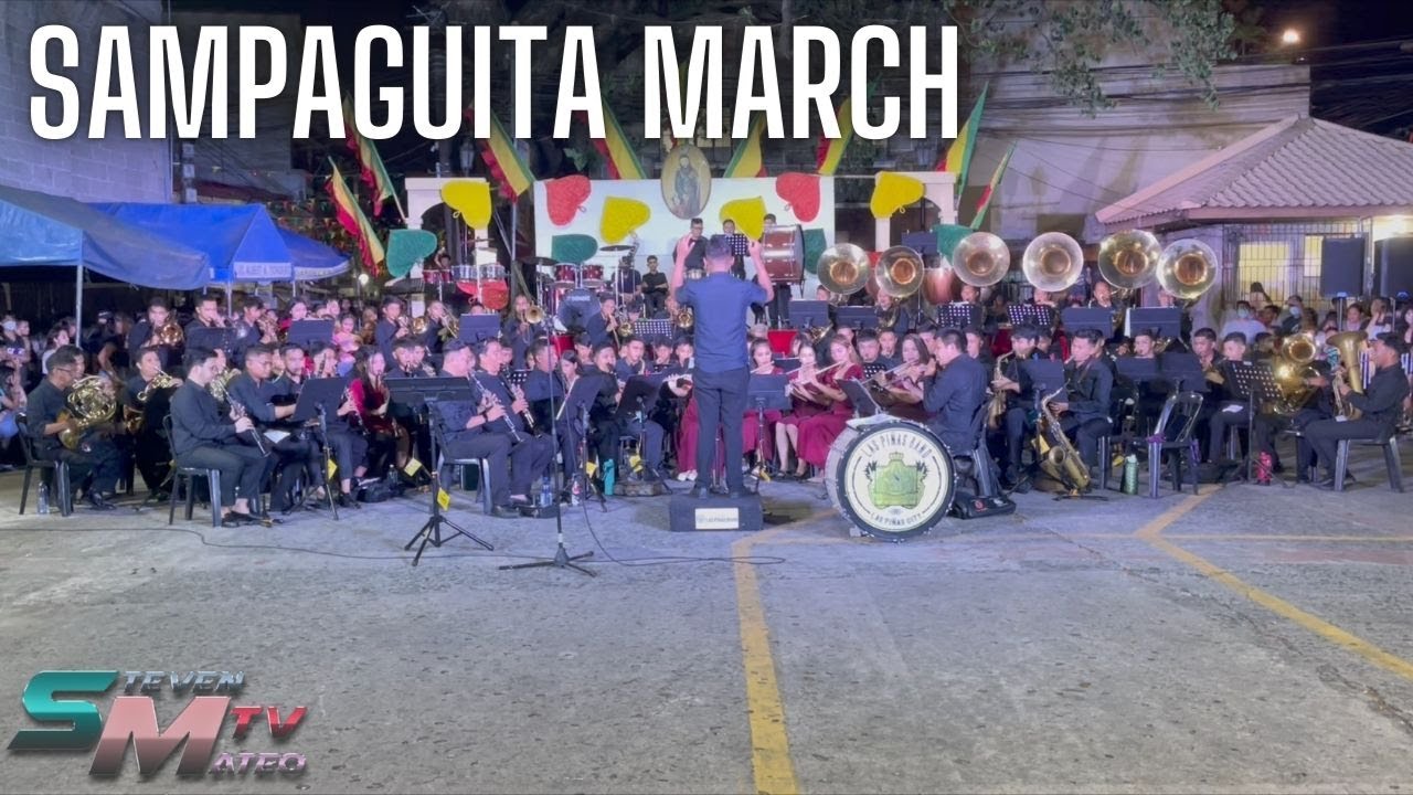 Sampaguita March - Las Piñas Band Serenata - Las Piñas Fiesta 2023 | Steven Mateo TV