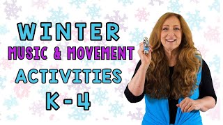 Winter Music and Movement Activity with Instruments| K-4 Lesson| Teaching Tutorial