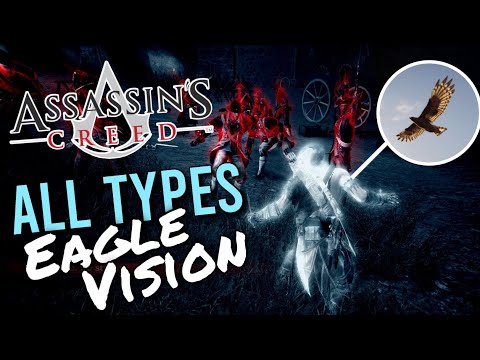 Evolution Of Eagle Vision In Assassins Creed (Assassins Creed 1 - Assassins Creed Valhalla)