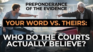 How to Win Your Civil Court Case | Understanding Preponderance of the Evidence