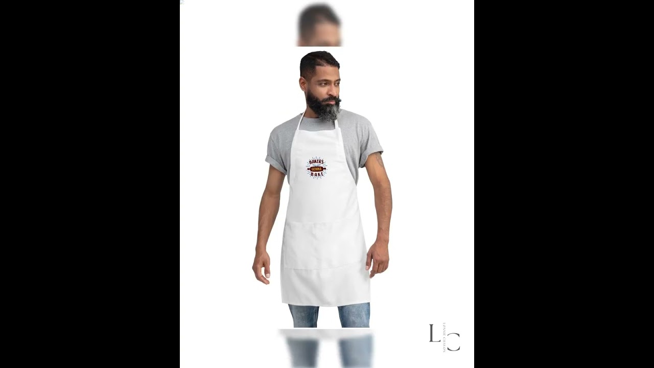 Bakers Embroidered Apron