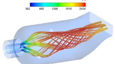 Partially Premixed of Can Combustor - FGM Diffusion by ANSYS FLUENT R19.2