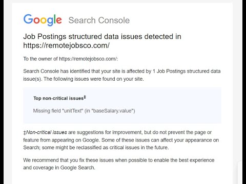 How to Fix Missing Field fn Problem in Google Search Console | Missing ...