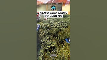 Apex Legends: The importance of knowing your legends role #shorts