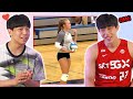 Korean Teen Sports Players Watch the Sports Skills of the US Teen Girls!