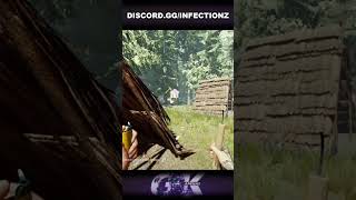 APENAS UM SIMPLES LENHADOR NO THE FOREST! #shorts #theforest #ghostkratos #memes