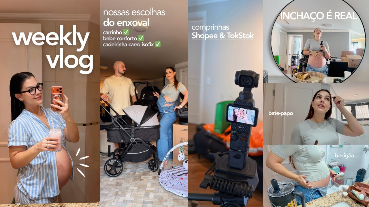 WEEKLY VLOG | TEREMOS AJUDA? ME PERMITINDO, COMPRINHAS SHOPEE, RETA FINAL, INCHAÇO, CARRO NOVO