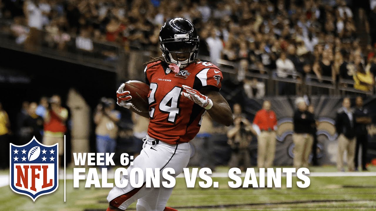 Matt Ryan Finds Devonta Freeman for a Late-Game TD |  Falcons vs. Saints | NFL