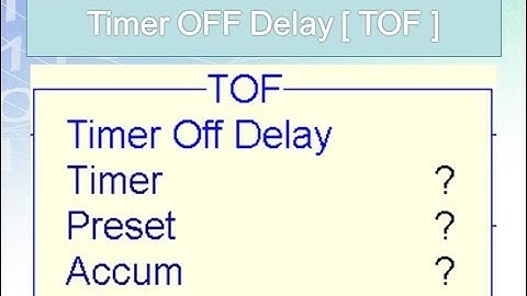 LD 15 - Off Delay Timer TOF [Allen-Bradley] - Easy PLC Programming Tutorials for Beginners