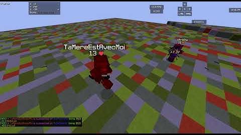 ExtremeCraft - Hacker #2698 Name: TaMereEstAvecMoi  Hacks: AKB + Aimbot + Reach