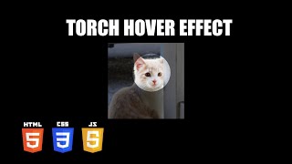 Torch Hover Effect Html, Css & Js Tutorial