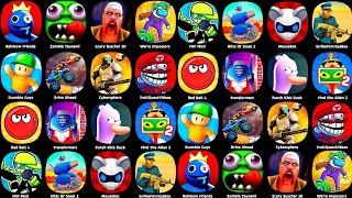 Hide The Backroom,Horror Hide,Squid Game: Unleashed,Scary Robber,Sponge Bob,Banana Survival,Roblox