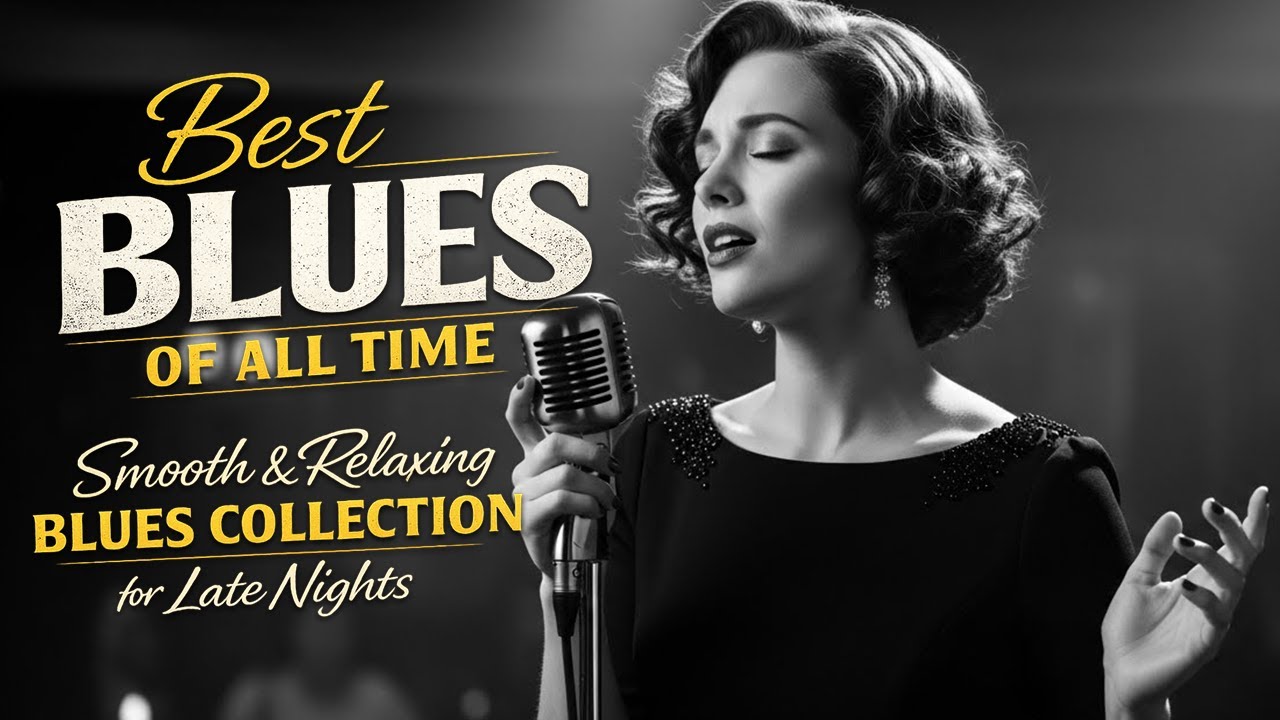 Best Blues of All Time – Smooth & Relaxing Blues Collection for Late Nights