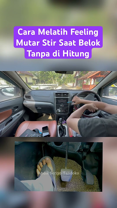 Cara Melatih Feeling Mutar Stir Saat Belok Tanpa di Hitung #tutorialmengemudi