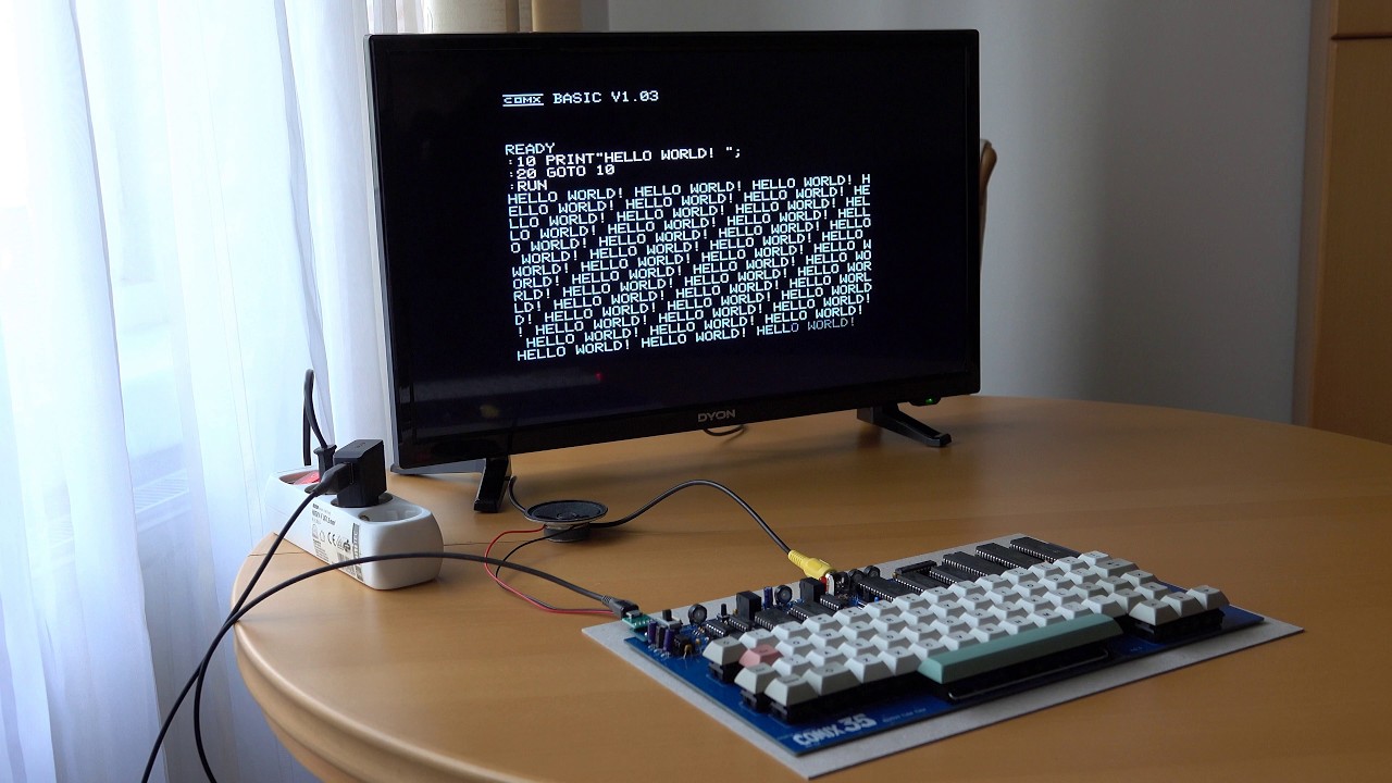 Building the COMIX-35 Computer - YouTube