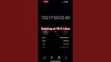 Deleting my year and a half long time at 10k likes 🥶#viralvideo #shorts #timer