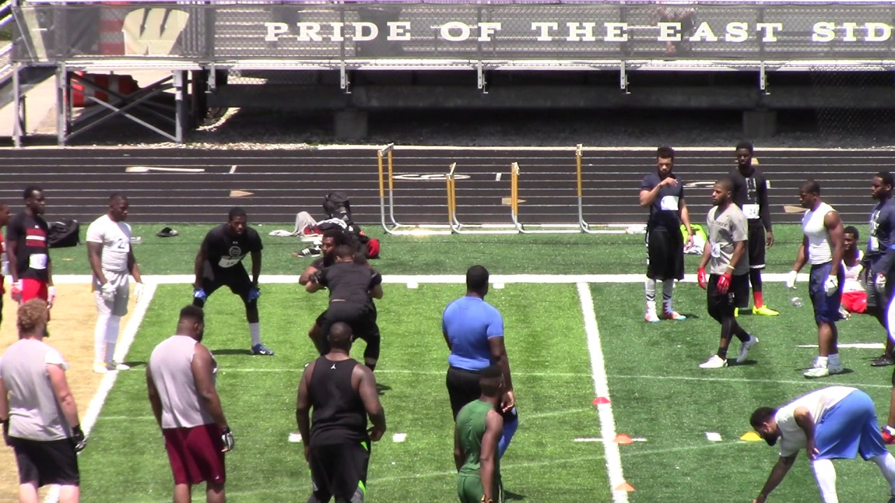 Boomer Mays LB Pass Rush Winnepeg FA Tryout 5/14/17 YouTube