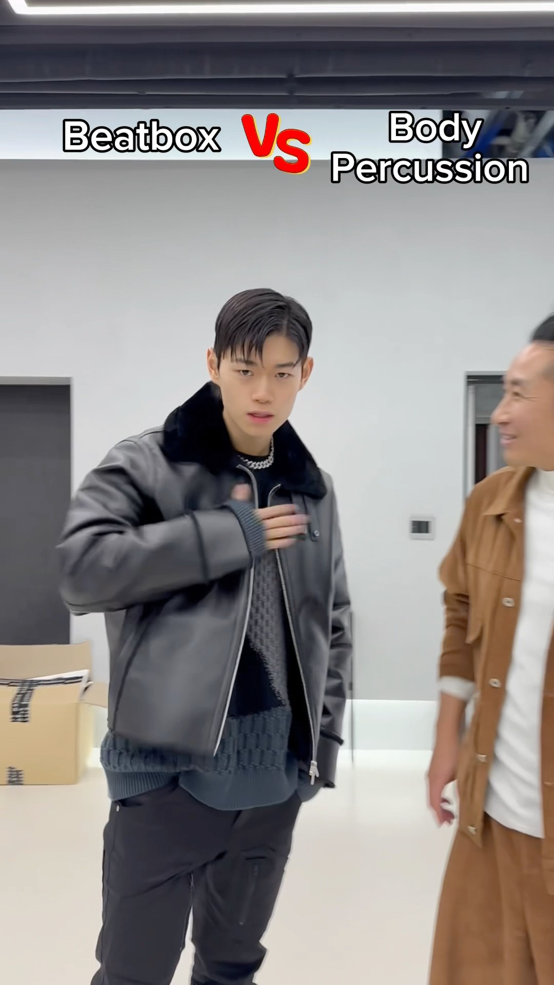 Beatbox vs Body percussion #beatbox #tiktok