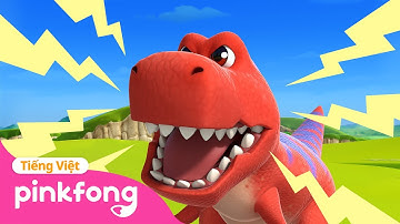 Xin chào! Mình là Tyrannosaurus Rex 🦖 Pinkfong Trường học Khủng long con | Cá Mập Con Nhạc thiếu nhi