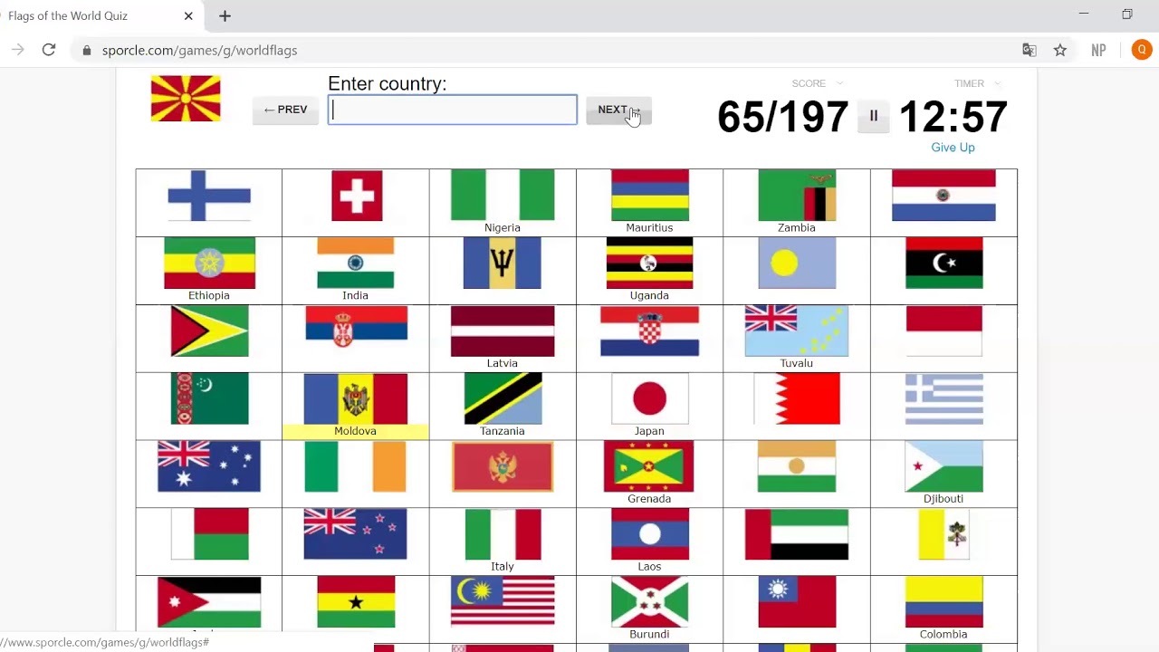 Flags of the World Quiz YouTube