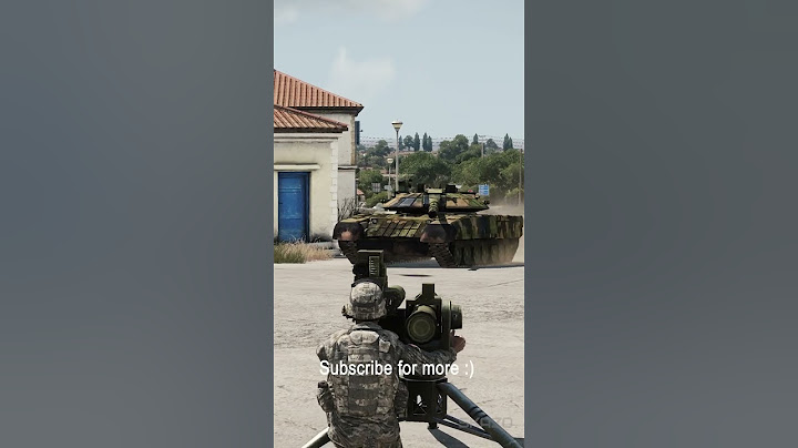 T-100 Tank Ambushed and hit by the TOW | Arma 3