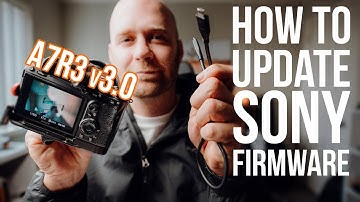 How to update Sony A7R3, A73, A9 Firmware + Sony A7R3,A73 Firmware v3.0, Live tracking!
