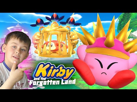 Видео: КОЛЮЧИЙ КИРБИ в Kirby and the forgotten land | КИРБИ и забытая земля | Егор Играет - ИГРАЗАВР