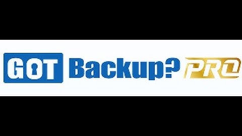 Pt. 1 - Understanding the Five Essential Features of GotBackup PRO