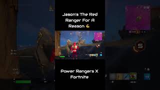 Jasons the Red Ranger for a reason 💪 #powerrangers #mmpr #redranger #fortnite #shorts