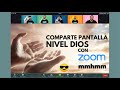 ZOOM: Cómo compartir pantalla NIVEL DIOS con Zoom o Mmhmm