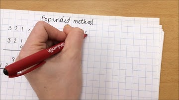 Expanded method of multiplication