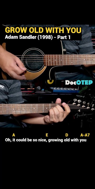 Growing Old With You Adam Sandler Lyrics Grow Old With You - Adam Sandler (1998) Easy Guitar Chords Tutorial