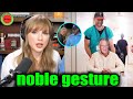 Taylor Swift Talks About Travis Kelce's Kind Deed to Dad Scott Swift on New Heights Podcast