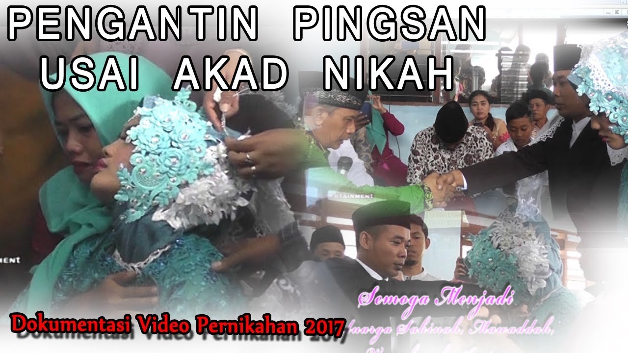 Lucu Pengantin Pria Salah Ucap Saat Akad Nikah Youtube