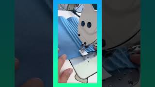 Special Sewing Machine Creating Smooth Color Gradients on Fabric for Unique Textile Designs #textile