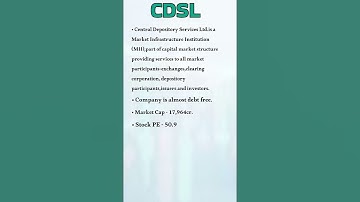 CDSL stock latest analysis