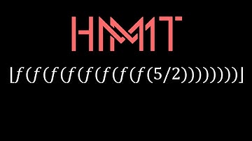 Short but tricky problem from Harvard MIT Math Tournament